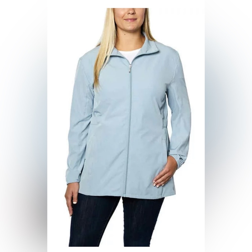 Hang Ten Ladies UPF 50+ Water Repellant Hybrid Jacket